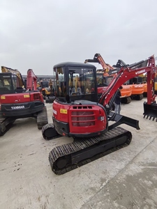 Miniexcavadora YANMAR VIO55 Usada en Buenas Condiciones, Alta Fuerza de Excavación, Excavadora Hidráulica de Orugas, Operación Flexible, en Stock - Product Image 2