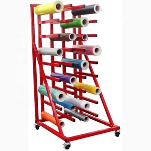 5FT Length <strong>Vinyl</strong> Rolling Industrial Display <strong>Stands</strong> , Heavy - Duty Display <strong>Stand</strong> - Product Image 1