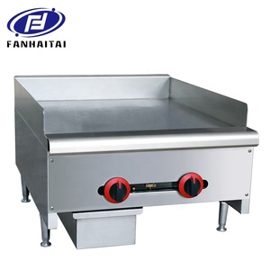 Passé ETL certificat commercial De Comptoir d'équipement de Cuisine 20mm plaque 24 "<span class=keywords><strong>plancha</strong></span> Gaz - Product Image 1