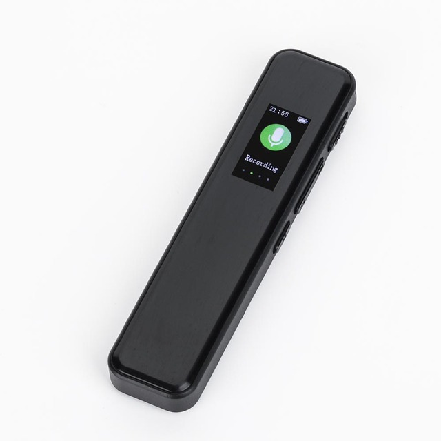 Digital Voice Recorder Voice Activated Recorder with Playback, Portable Audio Recorder Recording Device AI Noise Reduction PQ134