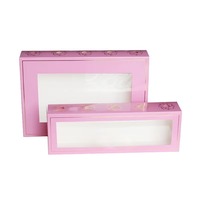 Scatola Personalizzata per Confezionamento di Torte, Pasticcini, Caramelle, Cioccolatini e Macaron, Scatola Regalo in Carta Laminata con Finestra Trasparente in Plastica