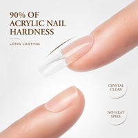 GULAURI – vernis à ongles Uv transparent longue durée pour Salon professionnel, Gel d'extension pour constructeur d'ongles