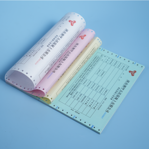 Carnet de reçus <span class=keywords><strong>et</strong></span> factures autocopiantes A4 personnalisé, carnet de <span class=keywords><strong>devis</strong></span> NCR, impression en duplicata, 2 à 5 feuillets en option - Product Image 1