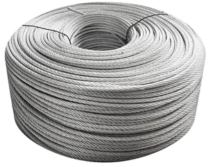 Chất lượng cao 6x24 + 7fc thủy sản bundling kéo dây thép mạ kẽm dây cáp - Product Image 3