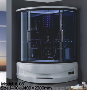 Vente en gros d'usine, salle de sauna nude, salle de bain, douche chaude, salle de vapeur, salle de douche avec lumière au plafond - Product Image 2