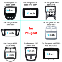 Junsun Dashboard araba radyo BMW 5 E39 DVD OYNATICI-1995 için 2003 çerçeve E53 X5 M5 9 "araba fasya çerçeve araba radyo aksesuarları