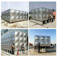 Réservoir vertical d'eau chaude potable en acier inoxydable SUS304 de 1000 L