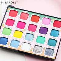 Diamant Fard À Paupières Summer Sunrise Street Makeup Matte Légèrement Étincelant Palette De Fards À Paupières 20 Couleurs