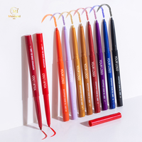 Crayon Eyeliner Gel Minéral Waterproof Marque Blanche 20 Couleurs Haute Pigmentation Résistant à la Transpiration Longue Tenue Maquillage Yeux Logo Personnalisé