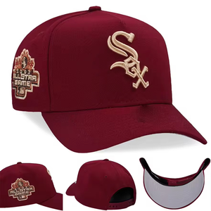 Venta al por mayor de alta calidad gorras de béisbol Unisex moda elegante ajustado deportes sombreros en blanco liso gorra de béisbol Unisex - Product Image 4