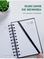 Planificateur espagnol 2023, hebdomadaire et mensuel, format A6, reliure spirale, planificateur quotidien heureux
