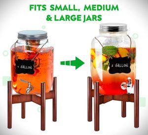 Có Thể Điều Chỉnh Uống Dispenser Đứng Cho Đồ Uống Đồ Uống Nước Chanh Nước Ép Cho Thủy Tinh Nước Ép Trái Cây Nước Giải Khát Uống Dispenser <span class=keywords><strong>Jar</strong></span> - Product Image 6