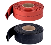 Tube thermorétractable noir certifié CCC haute température 1.0 ~ 150mm manchons de câble basse tension