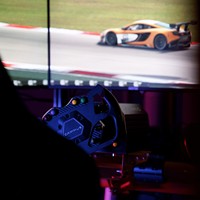 CAMMUS SS16 Châssis de simulation de mouvement pour simulateur de course, accessoires de cockpit de jeu, fauteuil, support pour frein à main, levier de vitesses, écran et clavier