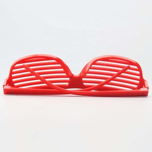 Neon màu sắc màn trập Kính mát Retro 80 của Rock Pop Star Disco phong cách thiết kế mới cho Easter Party Dress-up gói cung cấp - Product Image 4