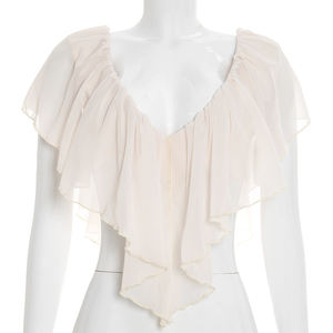 Viviblook Y26ST072 Traje de Mujer para Verano, Nuevo Conjunto Sexy de Dos Piezas con Top Corto de Encaje con Escote en V y Espalda Descubierta, Minifalda Informal para Vacaciones - Product Image 6