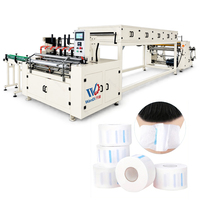 Machine à papier WD, usine professionnelle, machine à rouleaux de papier blanc jetable pour le cou, prix de la machine à rouleaux de papier pour le cou