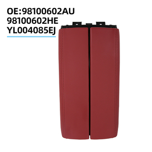 98100602AU 	 98100602HE 	 YL004085EJ Copertura per Bracciolo Auto <span class=keywords><strong>Rossa</strong></span> per Peugeot 4008 5008 508L <span class=keywords><strong>Citroen</strong></span> C5 C6 - Product Image 2