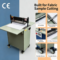 Petite machine de découpe de tissu en zigzag, mini coupeur de échantillons, couteau manuel droit et en zigzag pour tissu, dentelle et vêtements