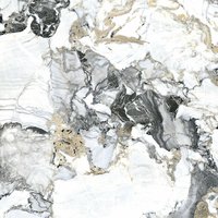 George Group Azulejo de porcelana negra de cuerpo completo para piso Pisos Porcelanato Azulejos 60x60 Precio Marbl Look Tile