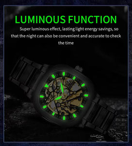 Montre-bracelet mécanique automatique de luxe Tevise 9831E pour homme, étanche, sportive, ajourée, pour hommes, Reloj Montre - Product Image 5