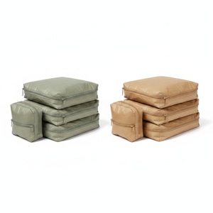 Ensemble de cubes de rangement Tyvek (3 pièces) – Organisateur de voyage imperméable et résistant aux déchirures – Logo personnalisé, taille et couleur sur mesure – Cadeau d'entreprise, échantillon - Product Image 6
