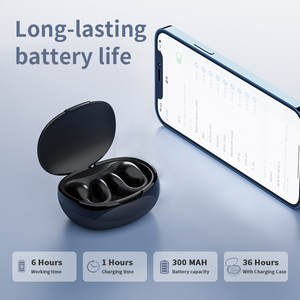 TWS Bluetooth V6.0 Earbud Portabel Nirkabel Sejati Earphone Olahraga Mini Pemutar Musik dengan Kontrol Sentuh - Product Image 5