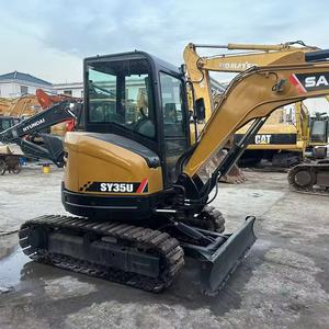 เครื่องขุด SY35U ซานนี่3.5ตัน<span class=keywords><strong>95</strong></span>% ใหม่ดั้งเดิมพร้อม EPA CE Sany 35u รถขุดขนาดเล็กในฟาร์ม - Product Image 4