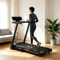 Nouveau Design 2026 Tapis de Course Électrique à Inclinaison Réglable pour la Maison et la Salle de Sport – Idéal pour l'Exercice Quotidien et le Fitness