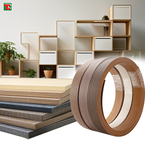 Bandas pintables con láser de molde en T, rollos adhesivos con logotipo personalizado, tira para muebles, cinta MDF de melamina de 30mm, bandas de borde de PVC - Product Image 1