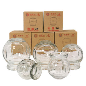 5 Größe Mix chinesische medizinische Schröpfen Hijama Tassen Glas Feuer Schröpfen Massage therapie Ventosa Sterilisator Feuer Vakuum Glas Schröpfen - Product Image 1