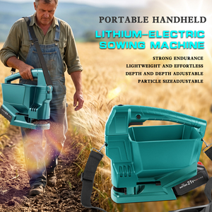 Spargisemi Senza Fili con Tramoggia da 3,8L, Maniglia Integrata e Tracolla per la Semina Portatile all'Aperto - Product Image 2
