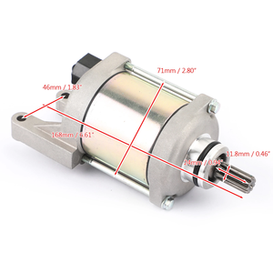 Démarreur pour <span class=keywords><strong>moto</strong></span> Honda Yamaha <span class=keywords><strong>Suzuki</strong></span> ATV UTV 31200-003-0000 3090188 200CC 500CC - Product Image 2