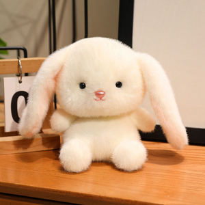 17cm Sehr Günstige Flauschige Kleine Plüschtiere zum Sitzen auf dem Schreibtisch Panda Pinguin Hase Lustiges Plüschtier - Product Image 4