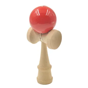 Wholesale Kendama Skillful Juggling Wooden Ball Funny Toys Colorful Ball Exercise Kendama Kids Children Toys 2023