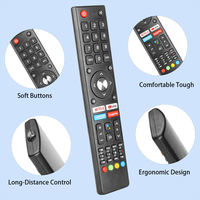RCKGNTVT006 GCBLTV02ADBBT pour télécommande Kogan compatible avec Kogan TV KALED50XU9210STB KALED50XU9220STA KALED55XU9210STA