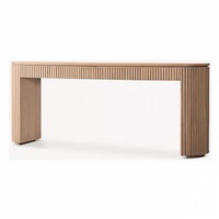 Console moderne en bois massif de style américain pour salon, meubles de maison