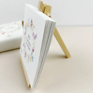 Calendario de Escritorio de Papel con Semillas Plantables Ecológico, Diseños Personalizados Disponibles, Regalo Perfecto para Amigos y Familiares - Product Image 4