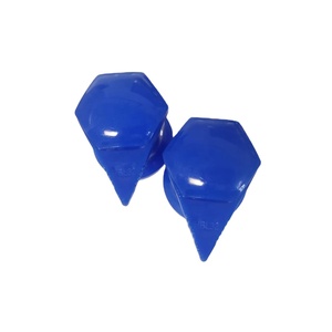 Capuchons indicateurs de sécurité pour écrous de roue, 32 mm, 33 mm, BLEU - Product Image 1