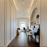 Solution tout-en-un pour la décoration de villas modernes de luxe, rendu architectural 3D, service de design d'intérieur