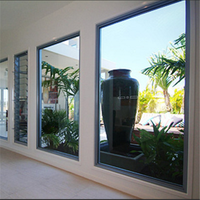 Fotos ventanas fijas Ventana de vidrio de aluminio y puertas