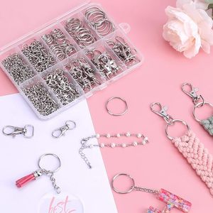 Mousquetons pivotants en métal <span class=keywords><strong>pour</strong></span> porte-clés, crochets pivotants en vrac, anneaux en D, glissières <span class=keywords><strong>pour</strong></span> sacs à main, sangles, colliers <span class=keywords><strong>pour</strong></span> chiens, <span class=keywords><strong>matériel</strong></span> de <span class=keywords><strong>couture</strong></span> DIY - Product Image 6