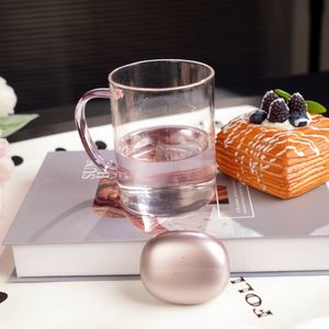 แก้วบอโรซิลิเกตทรงสูงพร้อมฝาและช้อน-ชุดของขวัญสุดหรูขายส่ง - Product Image 3