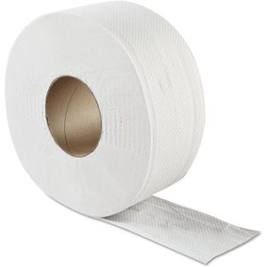 JRT Jumbo Bath Tissue Soft <b>3</b> <b>Ply</b> Bamboo <b>Toilet</b> Paper 2 <b>Ply</b> Bathroom Tissue <b>Roll</b> - Product Image 1