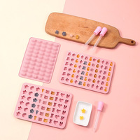 Moule créatif DIY pour petits animaux, forme de fruits, moule à fruits antiadhésif, moule en silicone pour chocolat, gelée, bonbons, pâtisserie
