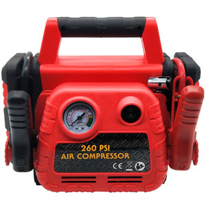 Avviatore di Emergenza con Batteria al Piombo-Acido, Stazione di Alimentazione 10000mAh con Cavi di Avviamento e Compressore d'Aria Portatile - Product Image 1