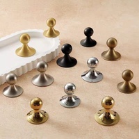 Promotion : Poignées de meuble minimalistes en laiton antique massif, boutons de tiroir en nickel brossé, poignées de meuble en chrome noir et or