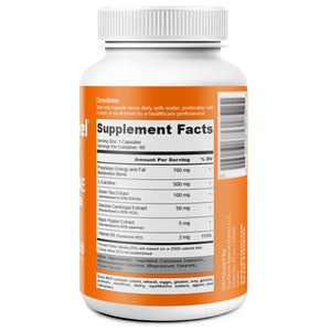 OEM Vegano Acetil-L Carnitina Cápsula Aumentar los niveles de energía Acetil-L Carnitina Cápsulas 500 Mg - Product Image 3