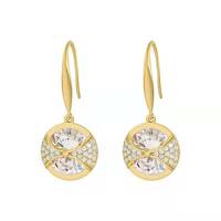 Luxe Design Original Ajouré Toile D'araignée Zircon Boucles D'oreilles pour les Femmes Saint Valentin Mère Cadeau Designer Bijoux