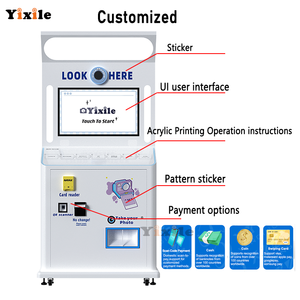 Yixile Korean Style Self-Service Photo Booth Selfie Machine <b>Camera</b> 27 Inch Touch Screen Instant <b>Printing</b> Kiosk Vending Printer - Product Image 2